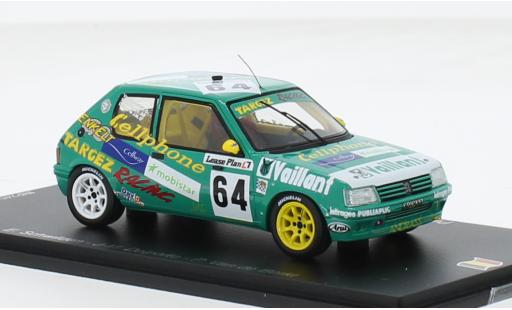 Peugeot 205 1/43 Spark GTI No.64 Ecurie Bruxelloise 24h Spa 1997 1:43 modellino in miniatura