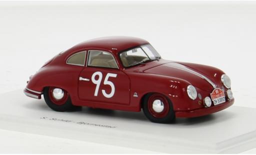 Porsche 356 1/43 Spark 1100 No.95 Rallye Monte Carlo 1954 1:43 modellino in miniatura