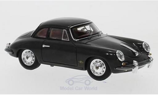 Porsche 356 A 1/43 Spark B t% Karmann Hardtop Coupe grigio 1961 modellino in miniatura