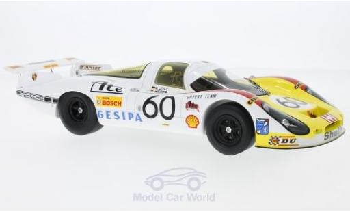 Porsche 908 1972 1/18 Spark /01 LH No.60 24h Le Mans 1972 R.Jöest/M.Casoni/M.Weber modellino in miniatura