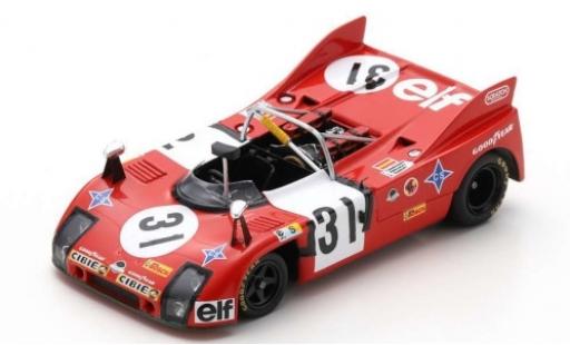 Porsche 908 1974 1/43 Spark /03 RHD No.31 Ecurie Tibidabo elf (F) 24h Le Mans 1974 F.Torredemer/J.Fernandez/B.Tramont modellino in miniatura