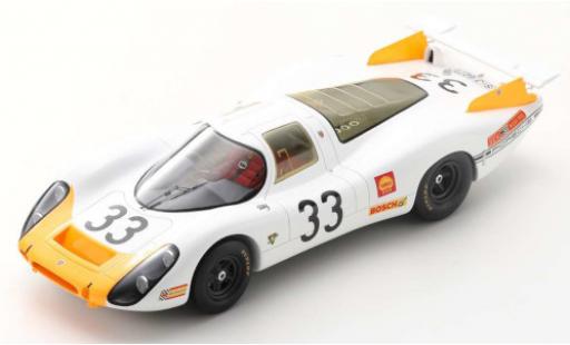 Porsche 908 1968 1/18 Spark No.33 System Engineering 24h Le Mans 1968 R.Stommelen/J.Neerpasch modellino in miniatura