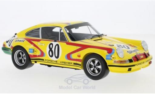 Porsche 911 SC 1/18 Spark 2.5S No.80 Kremer 24h Le Mans 1972 J.Fitzpatrick/E.Kremer modellino in miniatura