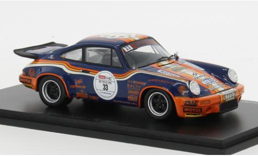 Porsche 911 1/43 Spark 3.0 RS Tour de Corse Historique 2024 #33 1:43 modellino in miniatura