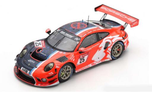 Porsche 992 GT3 R 1/18 Spark 911 (991) GT3 R No.25 Huber Motorsport 24h Nürburgring 2020 L.Rocco di Torrepadula/P.Kolb/M.Holzer/N.Menzel modellino in miniatura