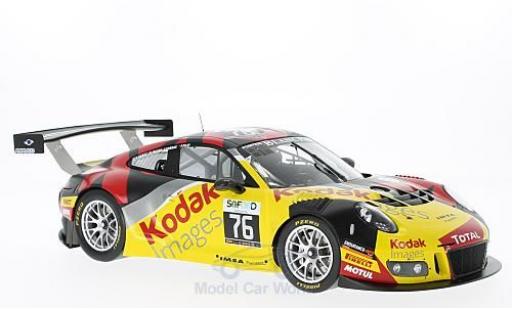 Porsche 991 GT3 R 1/18 Spark 911 () GT3 R No.76 IMSA Performance Kodak 24h Spa 2016 P.Pilet/M.Jousse/R.Narac/T.Cornac modellino in miniatura
