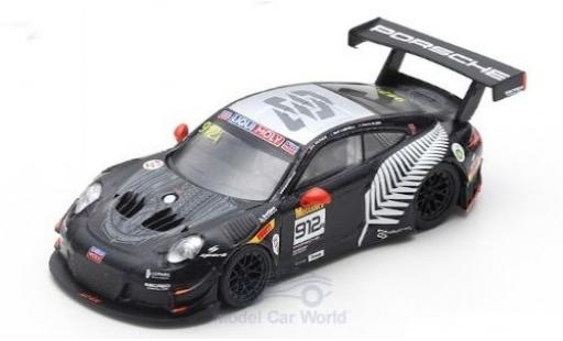 Porsche 992 GT3 R 1/64 Spark 911 (991) GT3 R No.912 EBM 12h Bathurst 2019 D.Werner/D.Olsen/M.Campbell modellino in miniatura