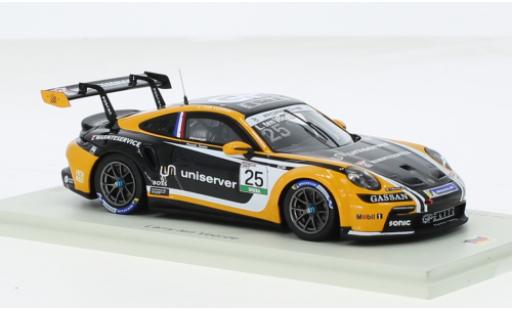 Porsche 992 GT3 1/43 Spark 911  Cup No.25 Carrera Cup Deutschland 2023 1:43 modellino in miniatura