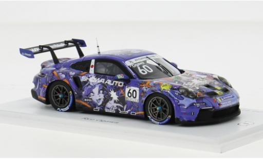 Porsche 992 GT3 1/43 Spark 911  Cup No.60 Carrera Cup Japan 2023 1:43 modellino in miniatura