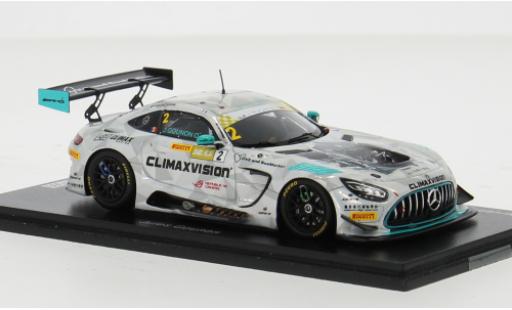 Porsche 992 GT3 R 1/43 Spark 911  No.2 Climax Racing Fia GT World Cup Macau 2023 1:43 modellino in miniatura
