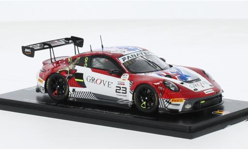 Porsche 992 GT3 R 1/43 Spark 911  No.23 Grove Racing 24h Spa 2023 1:43 modellino in miniatura