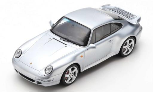 Porsche 993 Turbo 1/18 Spark 911 () Turbo grigio 1997 modellino in miniatura