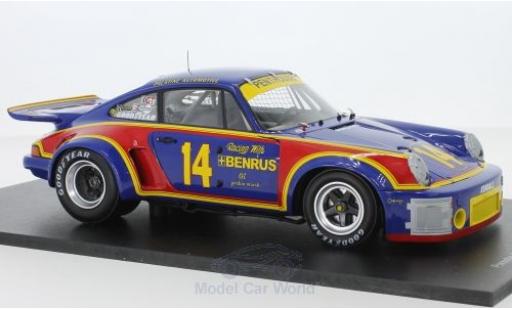 Porsche 930 RSR 1/18 Spark 911 Carrera RSR 3.0 No.14 12h Sebring 1976 A.Holbert/M.Keyser modellino in miniatura