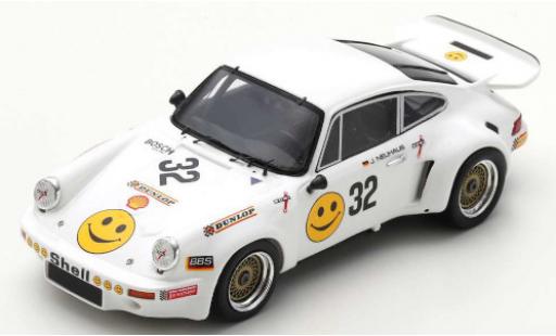 Porsche 930 RSR 1/43 Spark 911 Carrera RSR 3.0 No.32 Team Joseph Brambring 1000km Nürburgring 1976 J.Neuhaus/J.Barth modellino in miniatura