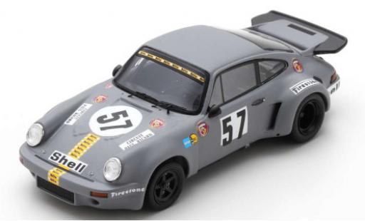 Porsche 930 RSR 1/43 Spark 911 Carrera RSR 3.0 No.57 Gelo Racing 1000km Le Castellet 1974 T.Schenken/R.Stommelen modellino in miniatura