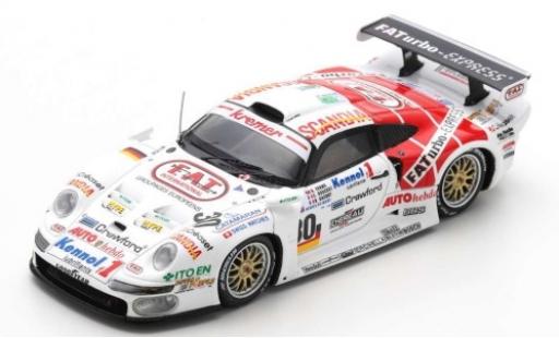 Porsche 996 Turbo 1/43 Spark 911 GT1 No.30 Kremer Racing FATurbo-Express 24h Le Mans 1997 B.Gachot/A.Evans/C.Bouchut modellino in miniatura
