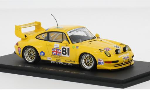 Porsche 993 GT2 1/43 Spark 911 24h Le Mans 1995 #81 1:43 modellino in miniatura