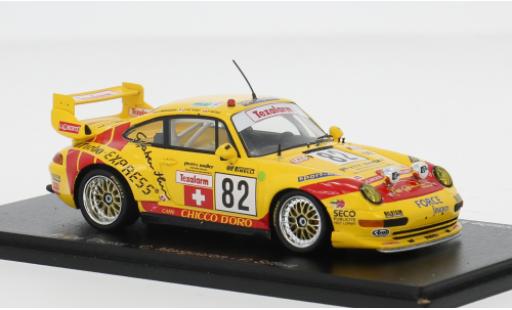 Porsche 993 GT2 1/43 Spark 911 24h Le Mans 1995 #82 1:43 modellino in miniatura