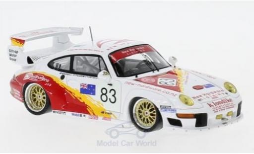 Porsche 993 GT2 1/43 Spark 911 GT2 No.83 24h Le Mans 1996 S.Ortelli/A.Pilgrim/A.Bagnall modellino in miniatura