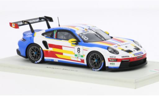 Porsche 911 1/43 Spark GT3 Carrera Cup Italia 2024 #8 1:43 modellino in miniatura