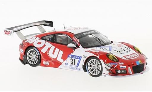 Porsche 991 GT3 R 1/18 Spark 911 GT3 R No.31 Frikadelli Racing Team 24h Nürburgring 2017 M.Christensen/K.Bachler/N.Siedler/L.Luhr modellino in miniatura