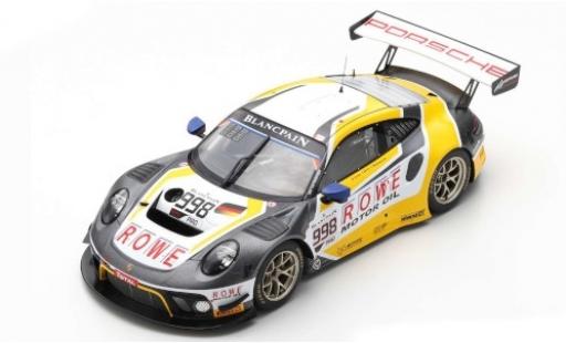 Porsche 992 GT3 R 1/18 Spark 911 GT3 R No.998 ROWE Racing 24h Spa 2019 F.Makowiecki/P.Pilet/N.Tandy modellino in miniatura