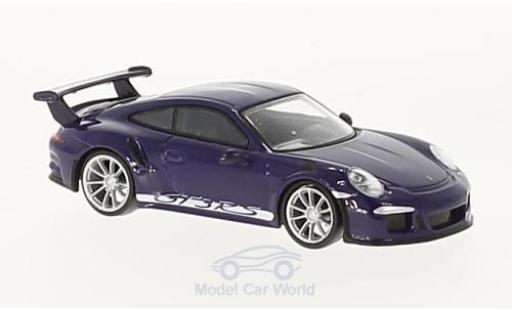 Porsche 991 GT3 RS 1/64 Spark 911 GT3 RS porpora 2016 modellino in miniatura