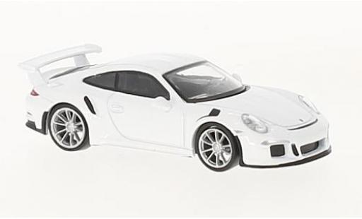 Porsche 991 GT3 RS 1/64 Spark 911 GT3 RS bianco 2016 modellino in miniatura
