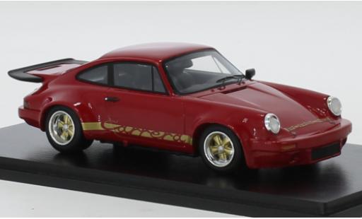 Porsche 930 RS 1/43 Spark 911 RS 3.0 rosso/Dekor 1974 modellino in miniatura
