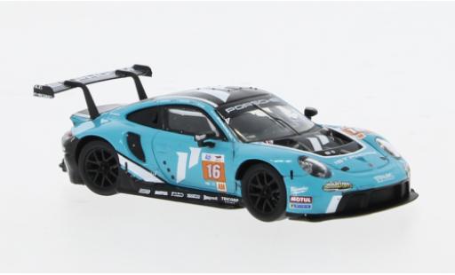 Porsche 911 1/64 Spark RSR-19 No.16 Proton Competition 24h Le Mans 2023 1:64 modellino in miniatura