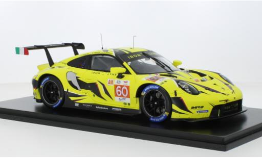 Porsche 911 1/18 Spark RSR-19 No.60 Iron Lynx 24h Le Mans 2023 1:18 modellino in miniatura