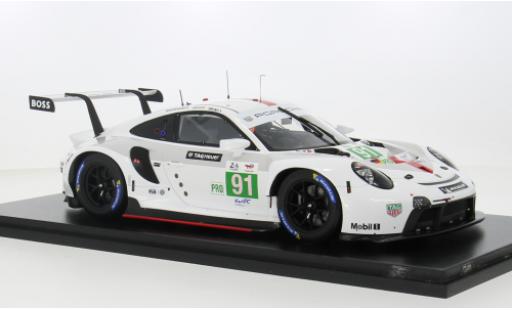 Porsche 911 1/18 Spark RSR-19 No.91 GT Team 24h Le Mans 2022 1:18 modellino in miniatura