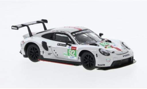 Porsche 911 1/64 Spark RSR-19 No.92 GT Team 24h Le Mans 2021 1:64 modellino in miniatura