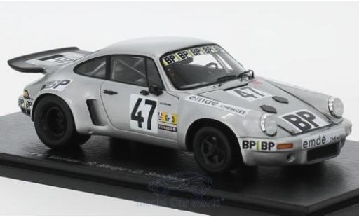 Porsche 930 RSR 1/43 Spark 911 RSR No.47 24h Le Mans 1977 A.C.Verney/R.Metge/D.Snobeck/H.Striebig modellino in miniatura