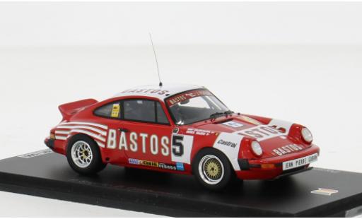 Porsche 930 1/43 Spark 911 SC No.5 Bastos Rallye du Condroz 1983 1:43 modellino in miniatura