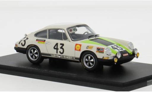 Porsche 911 1/43 Spark T No.43 24h Le Mans 1968 1:43 modellino in miniatura