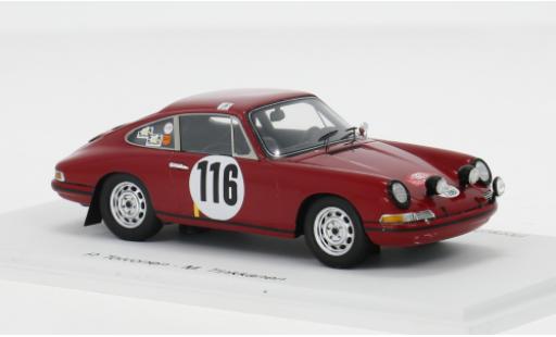 Porsche 911 1/43 Spark T/R Rally Monte Carlo 1968 #116 1:43 modellino in miniatura