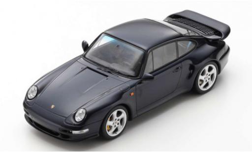 Porsche 993 Turbo S 1/18 Spark 911 Turbo S () nero 1997 modellino in miniatura