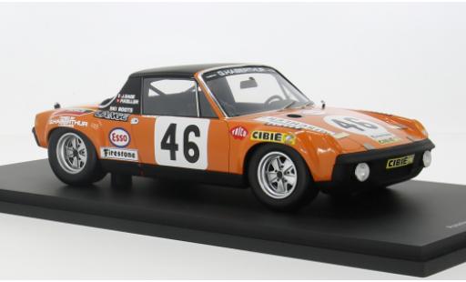 Porsche 914 1/18 Spark /6 No.46 24h Le Mans 1971 1:18 modellino in miniatura
