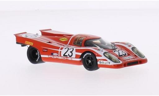 Porsche 917 1970 1/43 Spark K No.23 KG Salzburg S 24h Le Mans 1970 H.Herrmann/R.Attwood modellino in miniatura