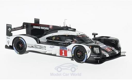 Porsche 919 2016 1/43 Spark Hybrid No.1 Team 24h Le Mans 2016 T.Bernhard/M.Webber/B.Hartley modellino in miniatura