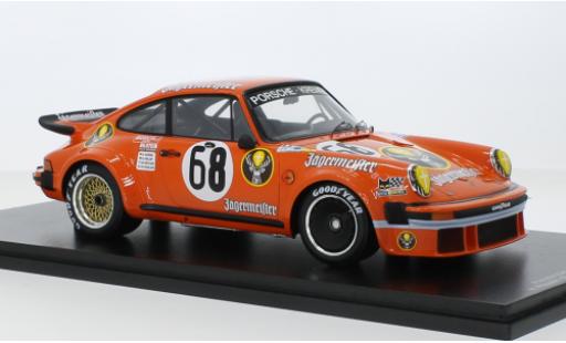 Porsche 934 1978 1/18 Spark No.68 Kremer Racing J&auml;germeister 24h Le Mans 1:18 modellino in miniatura