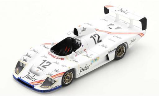 Porsche 936 1981 1/18 Spark /81 No.12 Jules 24h Le Mans 1981 J.Mass/V.Schuppan/H.Haywood modellino in miniatura