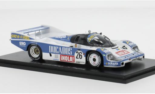 Porsche 956 1985 1/43 Spark 24h Le Mans #26 1:43 modellino in miniatura