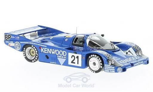 Porsche 956 1983 1/43 Spark RHD No.21 Sonauto Kenwood 24h Le Mans 1983 M.Andretti/M.Andretti/P.Alliot modellino in miniatura