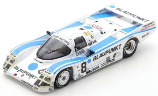 Porsche 962 1987 1/43 Spark C No.8 Blaupunkt 24h Le Mans 1987 S.Dickens/H.Haywood/F.Jelinski modellino in miniatura