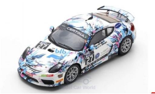 Porsche Cayman GT4 1/43 Spark GT4 No.27 IMSA Performance FFSA GT 2018 M.Blanchemain/S.Palette modellino in miniatura