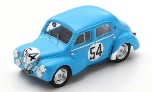 Renault 4CV 1/43 Spark 1063 No.54 24h Le Mans 1952 L.Pons/P.Moser modellino in miniatura