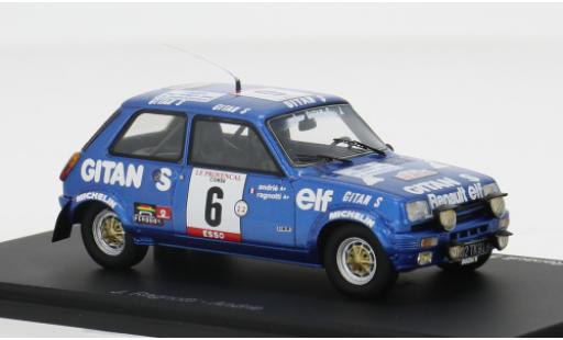 Renault 5 1/43 Spark Alpine Tour de Corse 1979 #6 1:43 modellino in miniatura