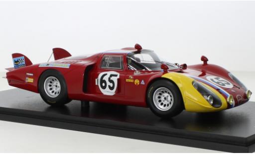 Alfa Romeo 33 1/18 Spark /2 RHD No.65 24h Le Mans 1968 modellino in miniatura